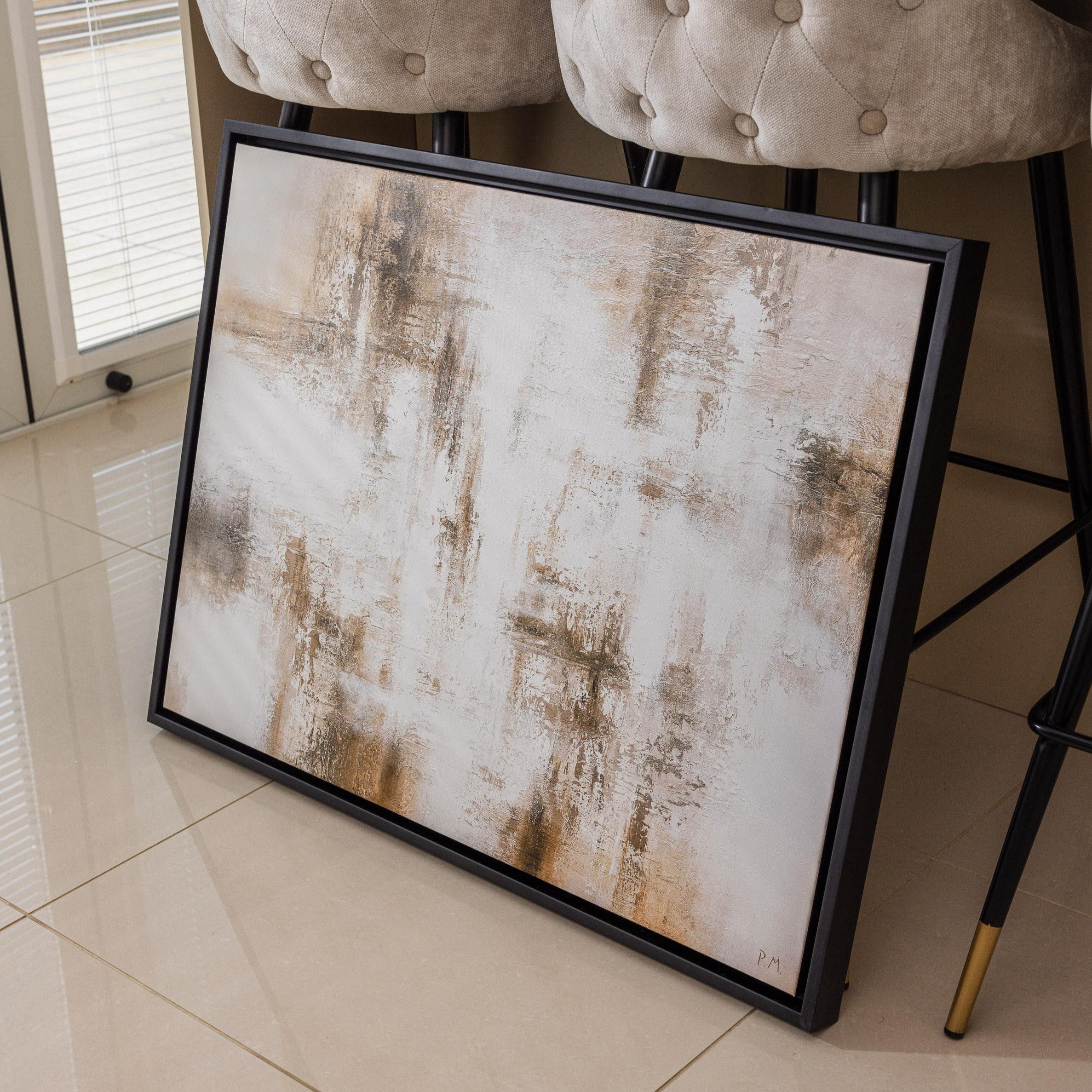 Mila Landscape Framed Printed Canvas - Mala Art Co.