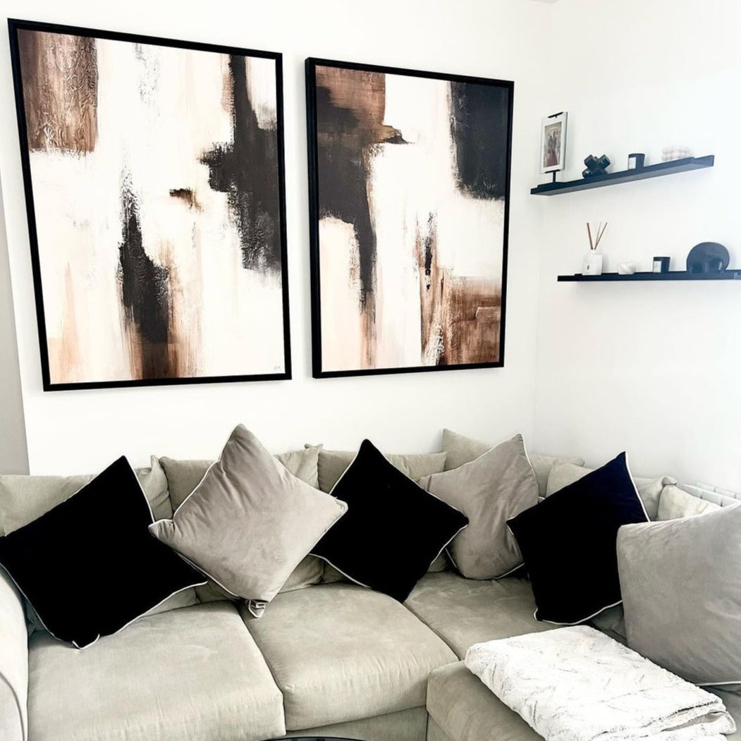 Casa Portrait Framed Canvas Set of 2 - Mala Art Co.