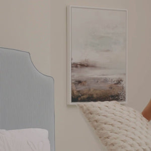 Downtempo 1 Framed Printed Canvas